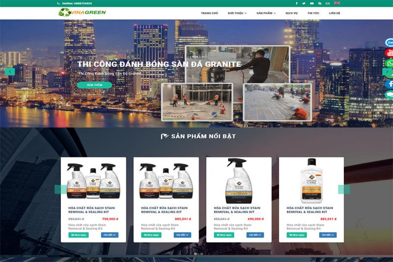 Những mẫu website bán hàng thiết kế hiện đại và đang dùng phổ biến hiện nay