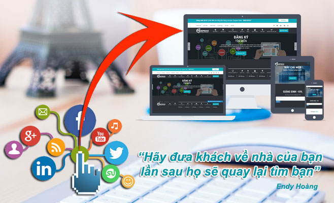 Sở hữu website là cách tốt nhất để bán hàng trực tuyến (online) bền vững.